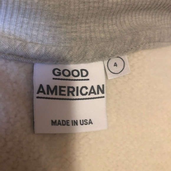 ⭐️⭐️NWT Good American by Khloe Kardashian Sweatshirt*IMO fits more like a M/L - Picture 7 of 9